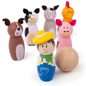 Online Farm Skittles Wooden Puzzles And Activity Toys | Activity Toys & Games