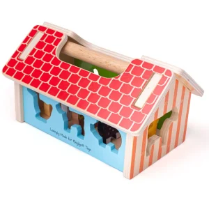 Sale Farmhouse Sorter Shape Sorter Toys | Activity Toys & Games