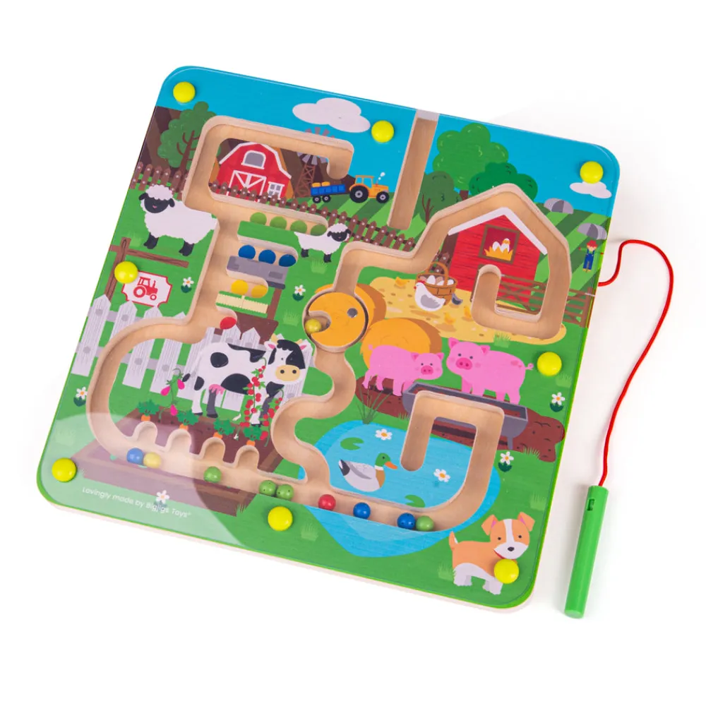 farmyard_maze_puzzle_0.webp Best Farmyard Maze Puzzle Wooden Puzzles And Activity Toys | Activity Toys & Games