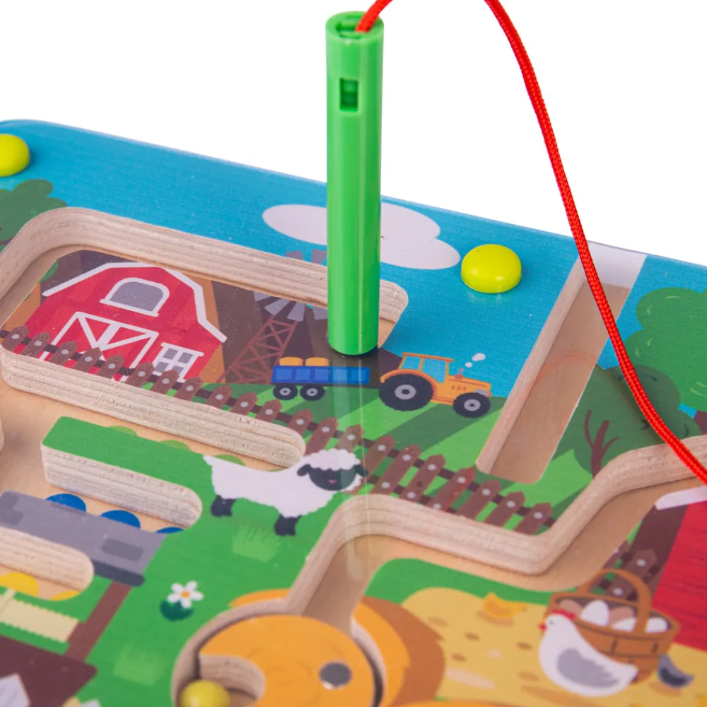 farmyard_maze_puzzle_1.webp Best Farmyard Maze Puzzle Wooden Puzzles And Activity Toys | Activity Toys & Games