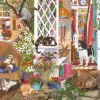 Fashion Feline Fine – 1000 Piece Jigsaw Puzzle Children's Wooden Puzzles