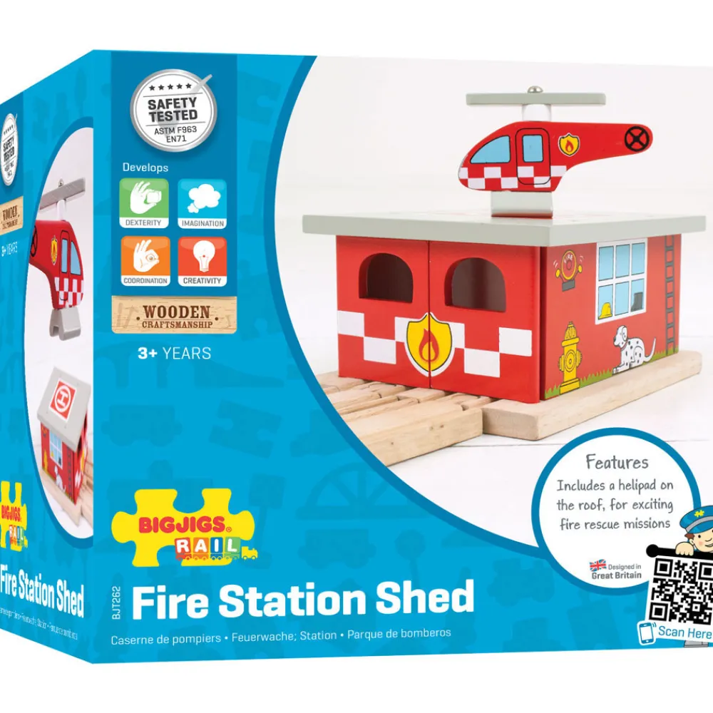 fire_station_shed_2.webp Fashion Fire Station Shed Gifts For 5 Yr Olds | Toys For 4 Year Olds