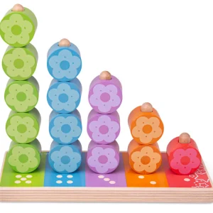 Best First Flower Stacker Wooden Puzzles And Activity Toys | Traditional Wooden Toys