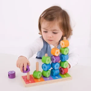 Best First Flower Stacker Wooden Puzzles And Activity Toys | Traditional Wooden Toys