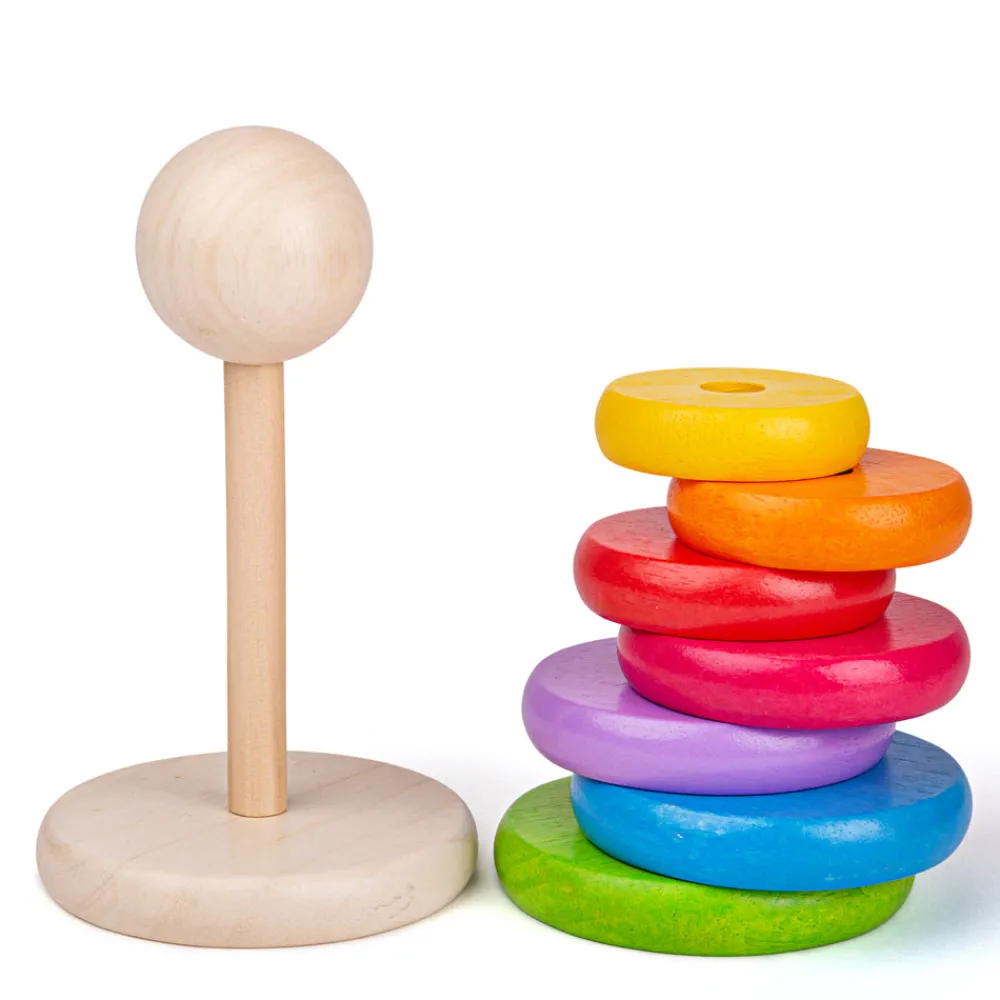 first_rainbow_stacker_3.webp Best First Rainbow Stacker Wooden Puzzles And Activity Toys | Traditional Wooden Toys