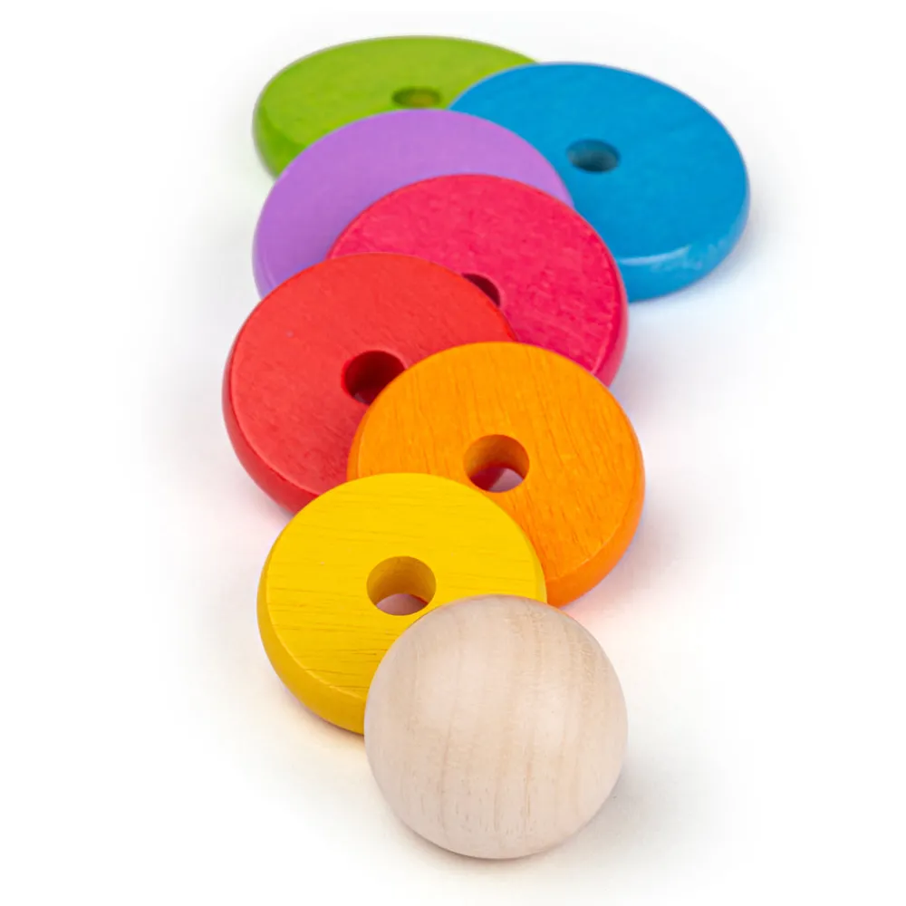 first_rainbow_stacker_6.webp Best First Rainbow Stacker Wooden Puzzles And Activity Toys | Traditional Wooden Toys