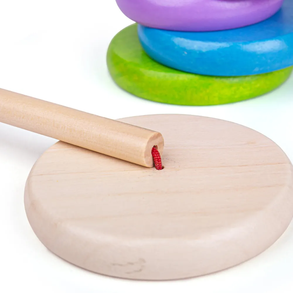 first_rainbow_stacker_7.webp Best First Rainbow Stacker Wooden Puzzles And Activity Toys | Traditional Wooden Toys