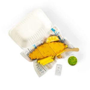 Online Fish and Chips Wooden Toy Food Sets | Shopping Role Play
