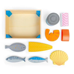 New Fish Crate Shopping Role Play | Pretend Play Kitchens