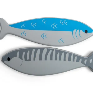 Sale Fish (Pack of 2) Play Shop Cook And Share | Wooden Toy Food Sets