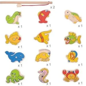 Sale Fishing Game Wooden Puzzles And Activity Toys | Traditional Wooden Toys