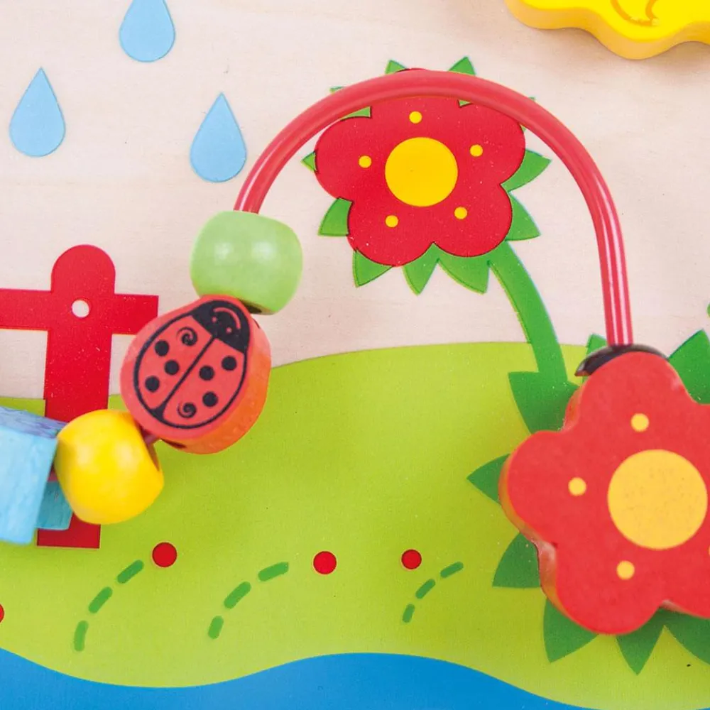 flower_activity_centre_3.webp New Flower Activity Centre Wooden Puzzles And Activity Toys | Activity Toys & Games