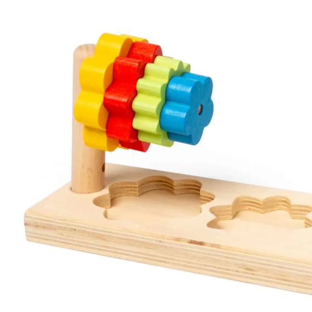 flower_sorter_2.webp Clearance Flower Sorter Wooden Puzzles And Activity Toys | Traditional Wooden Toys