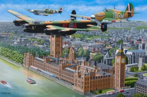 Clearance Fly Past – 500 Piece Jigsaw Puzzle Children's Wooden Puzzles
