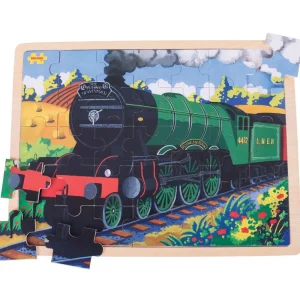 New Flying Scotsman Tray Puzzle (35 Pieces) Wooden Puzzles And Activity Toys | Children's Wooden Puzzles