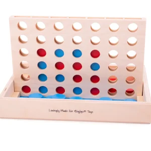 Online Four in a Row Traditional Wooden Games