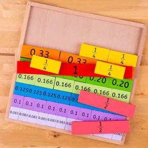 Online Fractions Tray Kids Wooden Puzzles And Activity Toys | Kids Learning Numbers And Letter