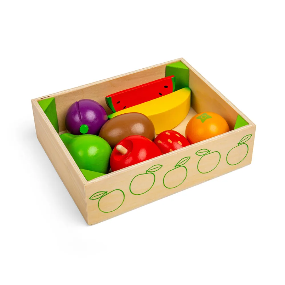 fruit_crate_0.webp Outlet Fruit Crate Wooden Toy Food Sets | Shopping Role Play