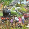 New Full Steam Ahead – 1000 Piece Jigsaw Puzzle Children's Wooden Puzzles
