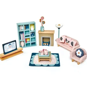Outlet Furniture Bundle (5x Room Sets: Bathroom, Bedroom, Kitchen, Sitting Room, Childrens Bedroom) Kids Wooden Doll’s Houses | Kids Toy Bundles