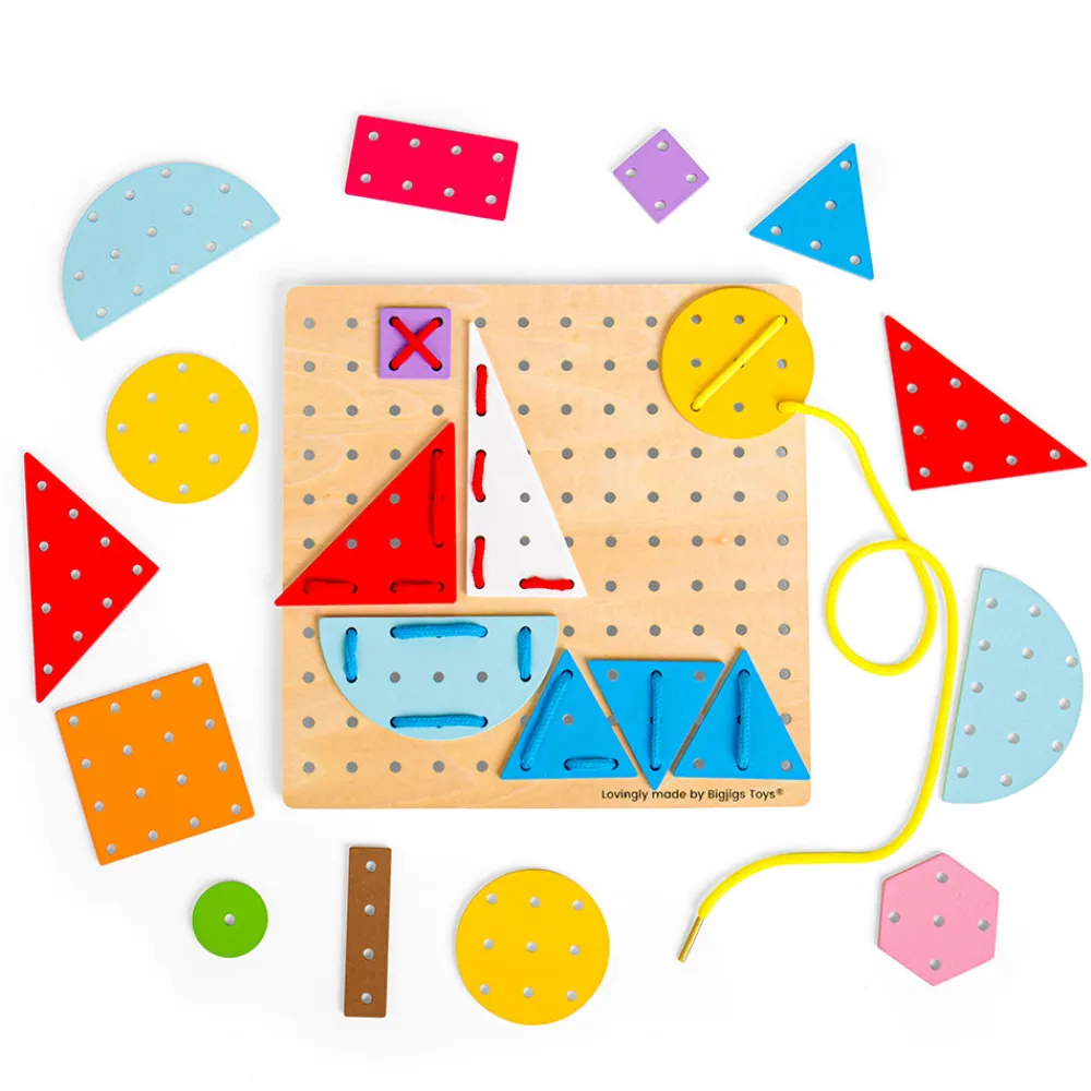 geometric_laceashape_1.webp Discount Geometric Lace-a-Shape Kids Arts And Crafts Sets For Kids