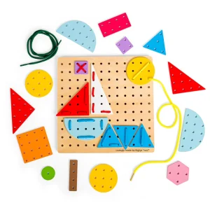 Discount Geometric Lace-a-Shape Kids Arts And Crafts Sets For Kids