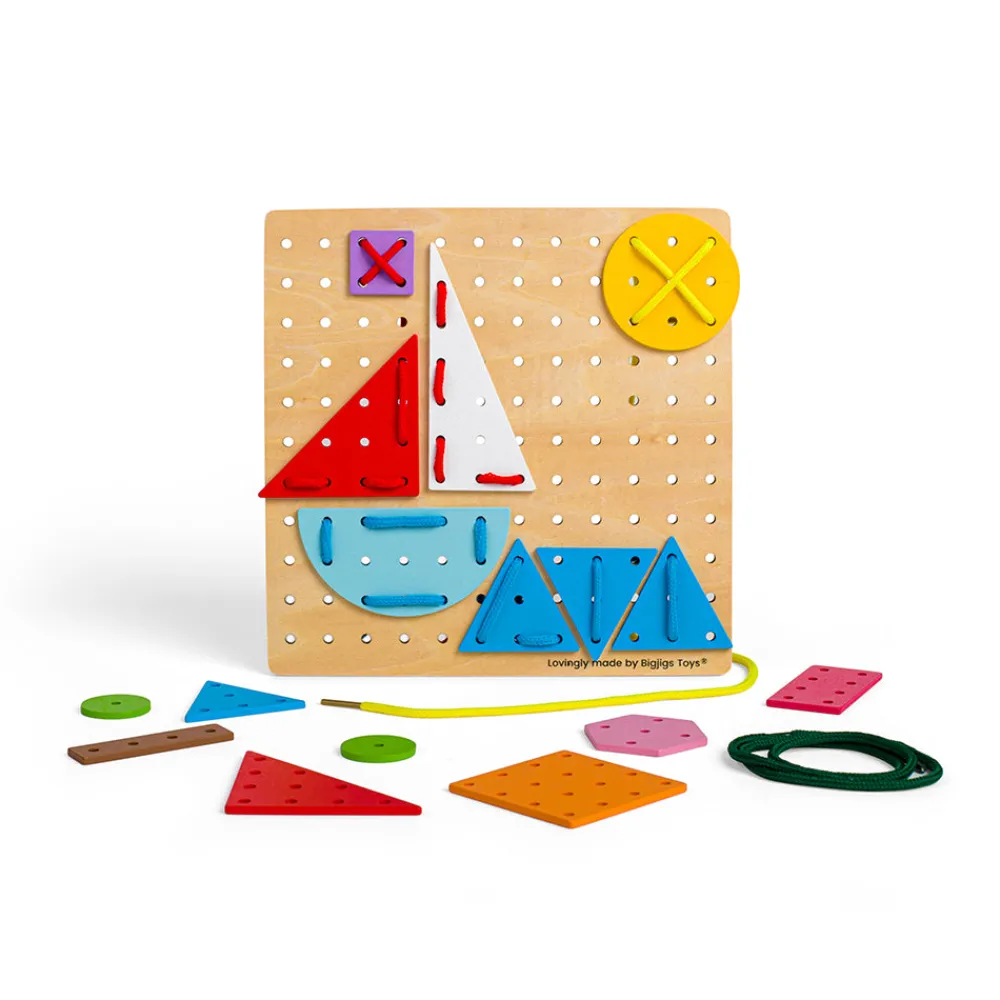 geometric_laceashape_5.webp Discount Geometric Lace-a-Shape Kids Arts And Crafts Sets For Kids