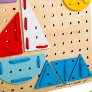 Discount Geometric Lace-a-Shape Kids Arts And Crafts Sets For Kids