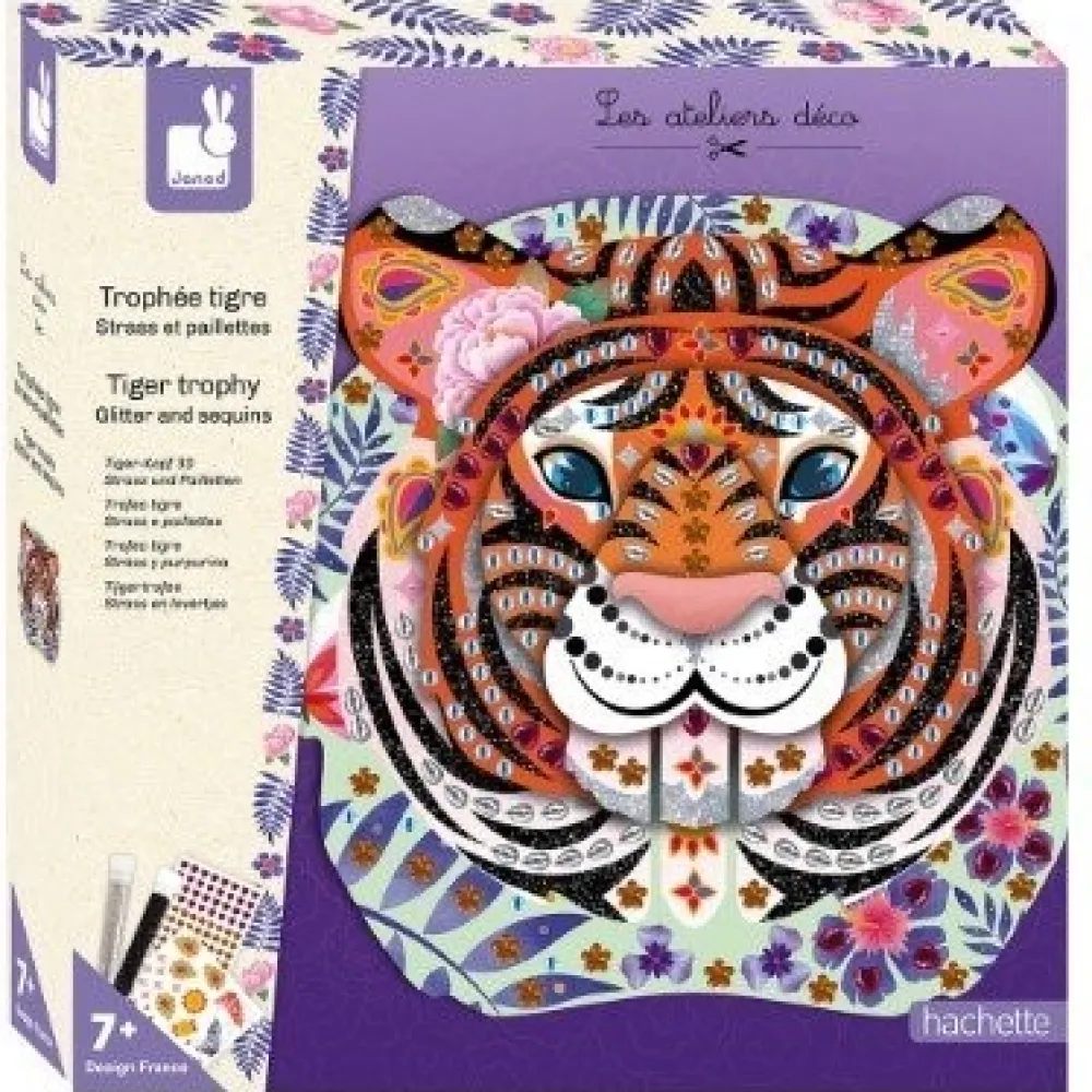 glitter_and_sequins_tiger_1.webp Sale Glitter and Sequins Tiger Trophy Kids Gifts For 9 Yr Olds | Gifts For 8 Yr Olds