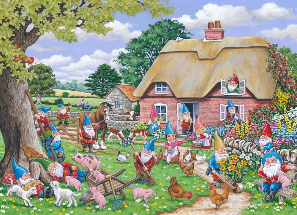 gnome_farm__big__piece_ji_0.webp Online Gnome Farm – BIG 500 Piece Jigsaw Puzzle Children's Wooden Puzzles