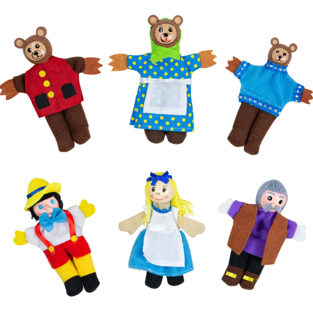goldilocks_finger_puppets_0.webp Sale Goldilocks Finger Puppets Puppet World