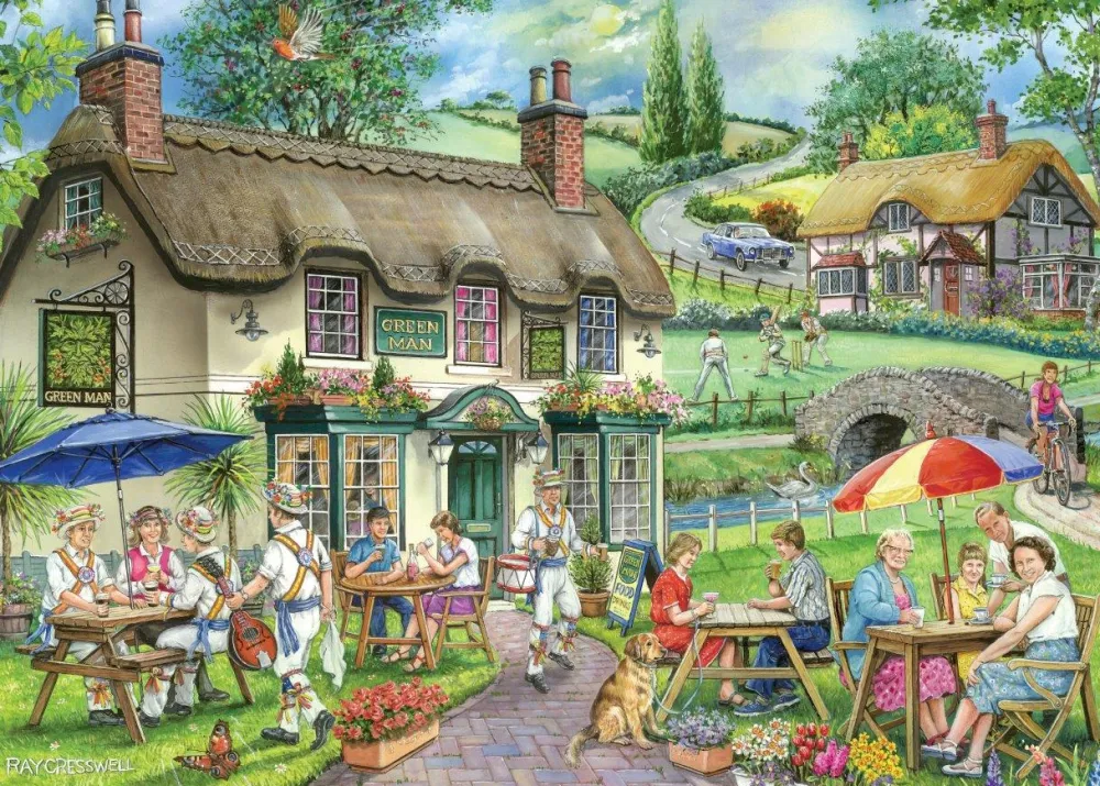green_man__big__piece_jig_0.webp Outlet Green Man – BIG 500 Piece Jigsaw Puzzle Children's Wooden Puzzles