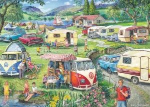 Clearance Happy Holidays – 1000 Piece Jigsaw Puzzle Children's Wooden Puzzles