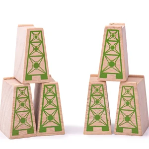 Hot High Level Blocks (Pack of 12) Gifts For 5 Yr Olds | Toys For 4 Year Olds