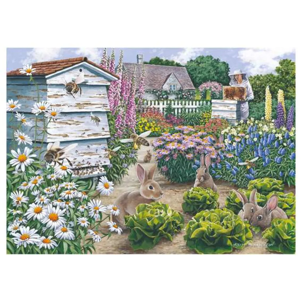 honey_bunnies__puzzle_0.webp Clearance Honey Bunnies 500 Puzzle Children's Wooden Puzzles