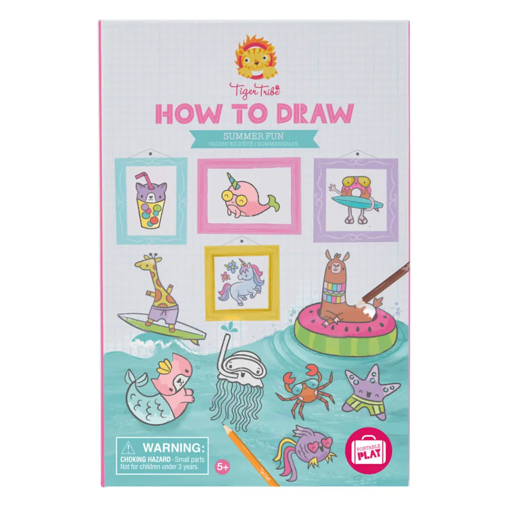 how_to_draw__summer_fun_1.webp Outlet How to Draw – Summer Fun Kids Arts And Crafts Sets For Kids