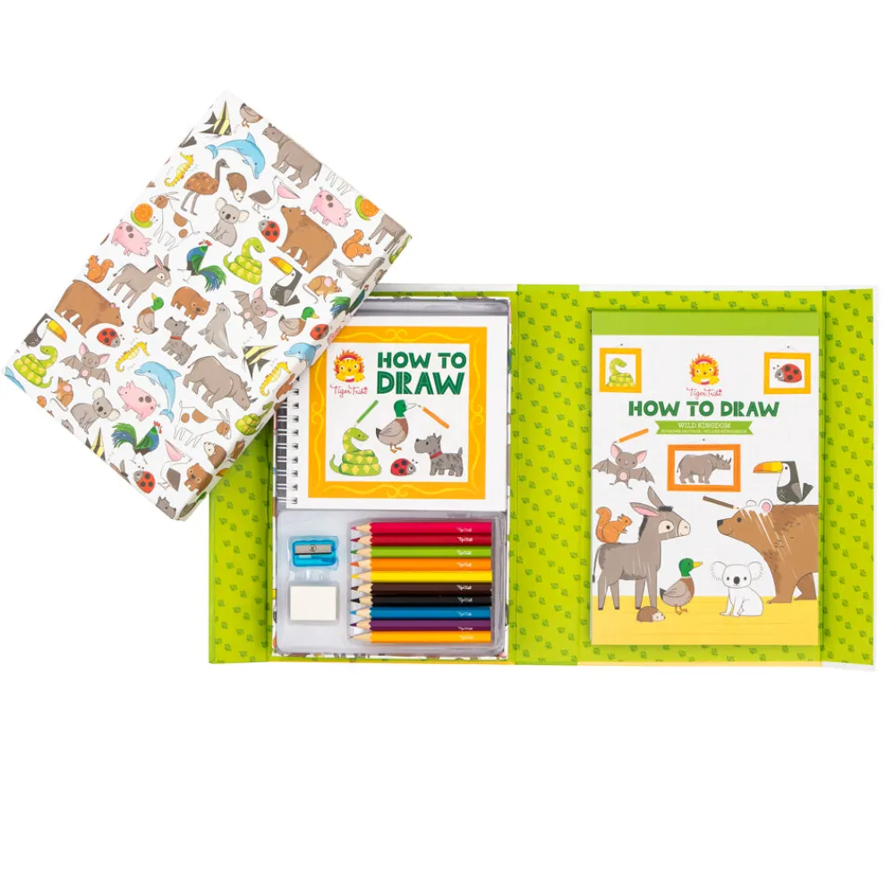 how_to_draw__wild_kingdom_0.webp Outlet How to Draw – Wild Kingdom Kids Arts And Crafts Sets For Kids