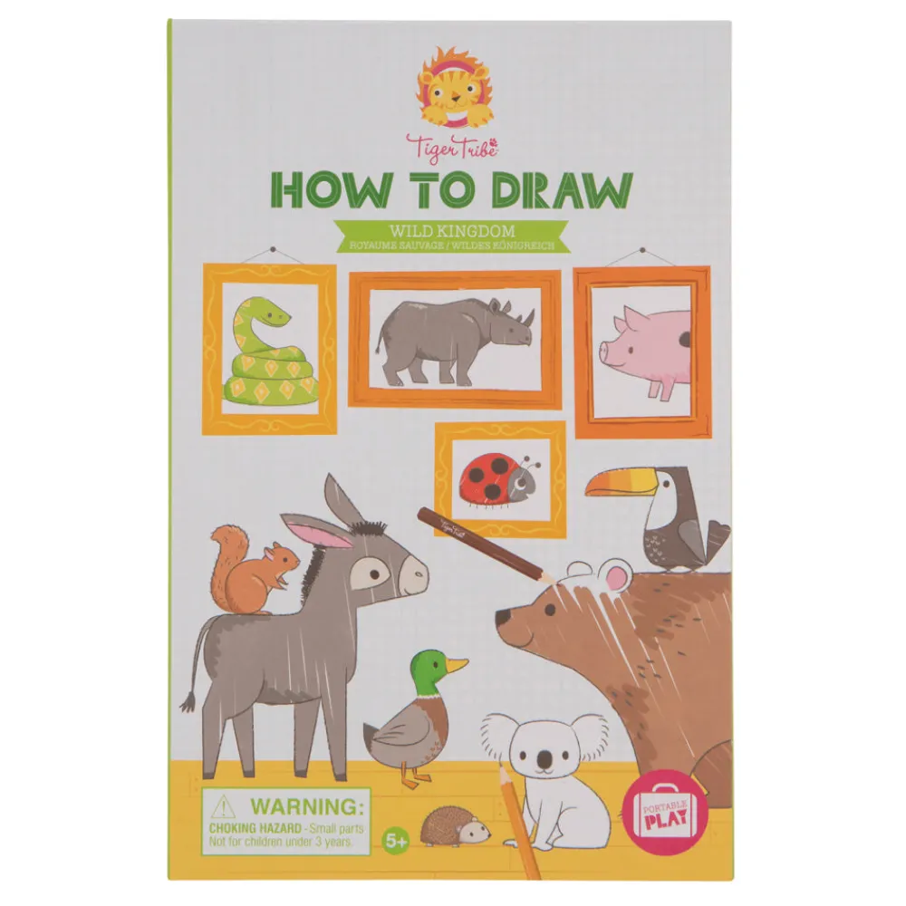 how_to_draw__wild_kingdom_1.webp Outlet How to Draw – Wild Kingdom Kids Arts And Crafts Sets For Kids