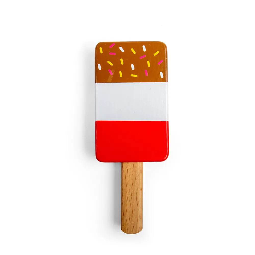 ice_lolly_pack_of___choco_0.webp Discount Ice Lolly (Pack of 2 – Chocolate with Sprinkles) Play Shop Cook And Share | Wooden Toy Food Sets
