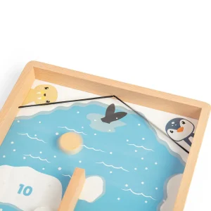 Fashion Ice Puck Game Traditional Wooden Games