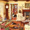 Hot In Time For Tea – BIG 500 Piece Jigsaw Puzzle Children's Wooden Puzzles