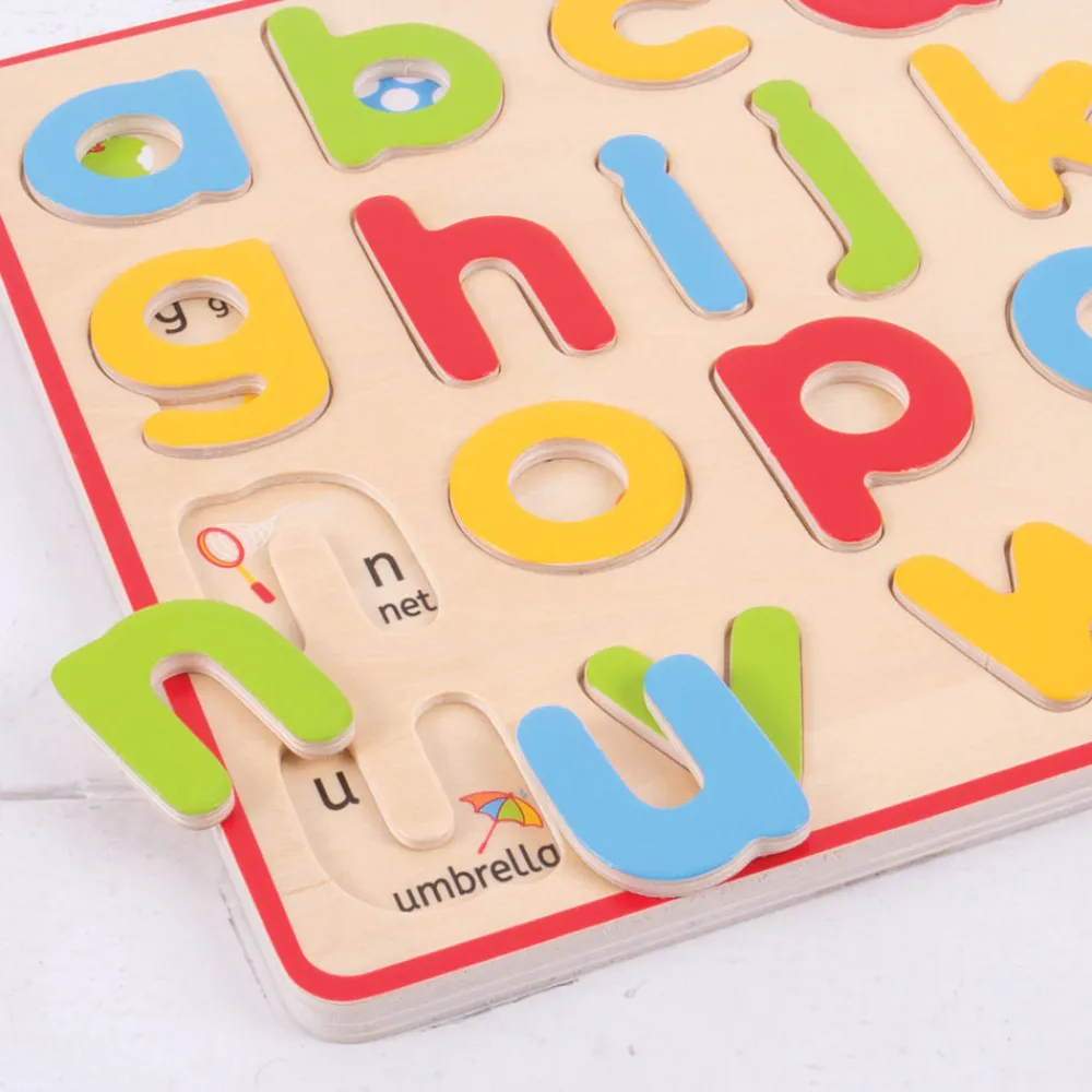 inset_puzzle_lowercase_al_1.webp Fashion Inset Puzzle Lowercase Alphabet Kids Wooden Puzzles And Activity Toys | Kids Learning Numbers And Letter