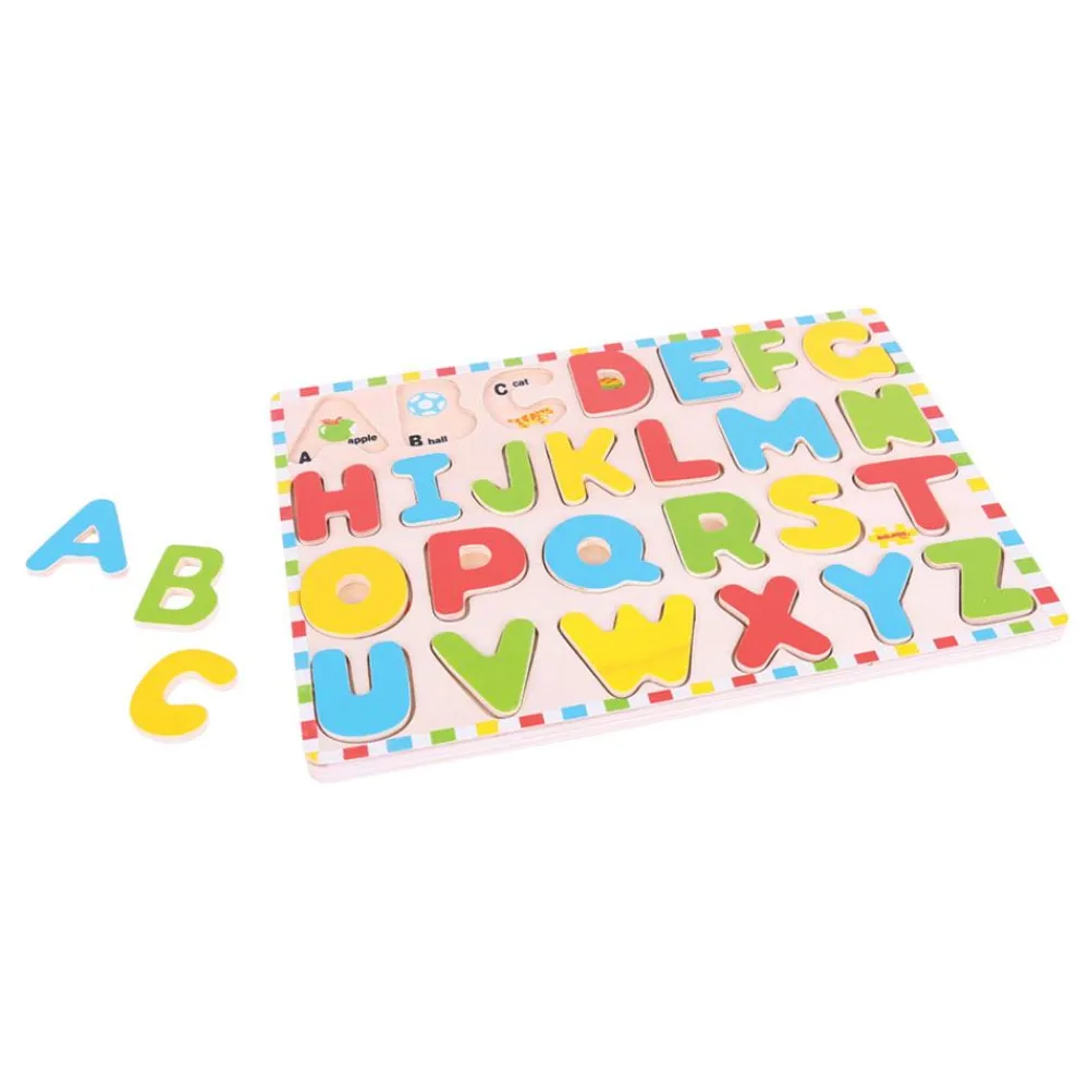 inset_puzzle_uppercase_al_0.webp Online Inset Puzzle Uppercase Alphabet Wooden Puzzles And Activity Toys | Children's Wooden Puzzles