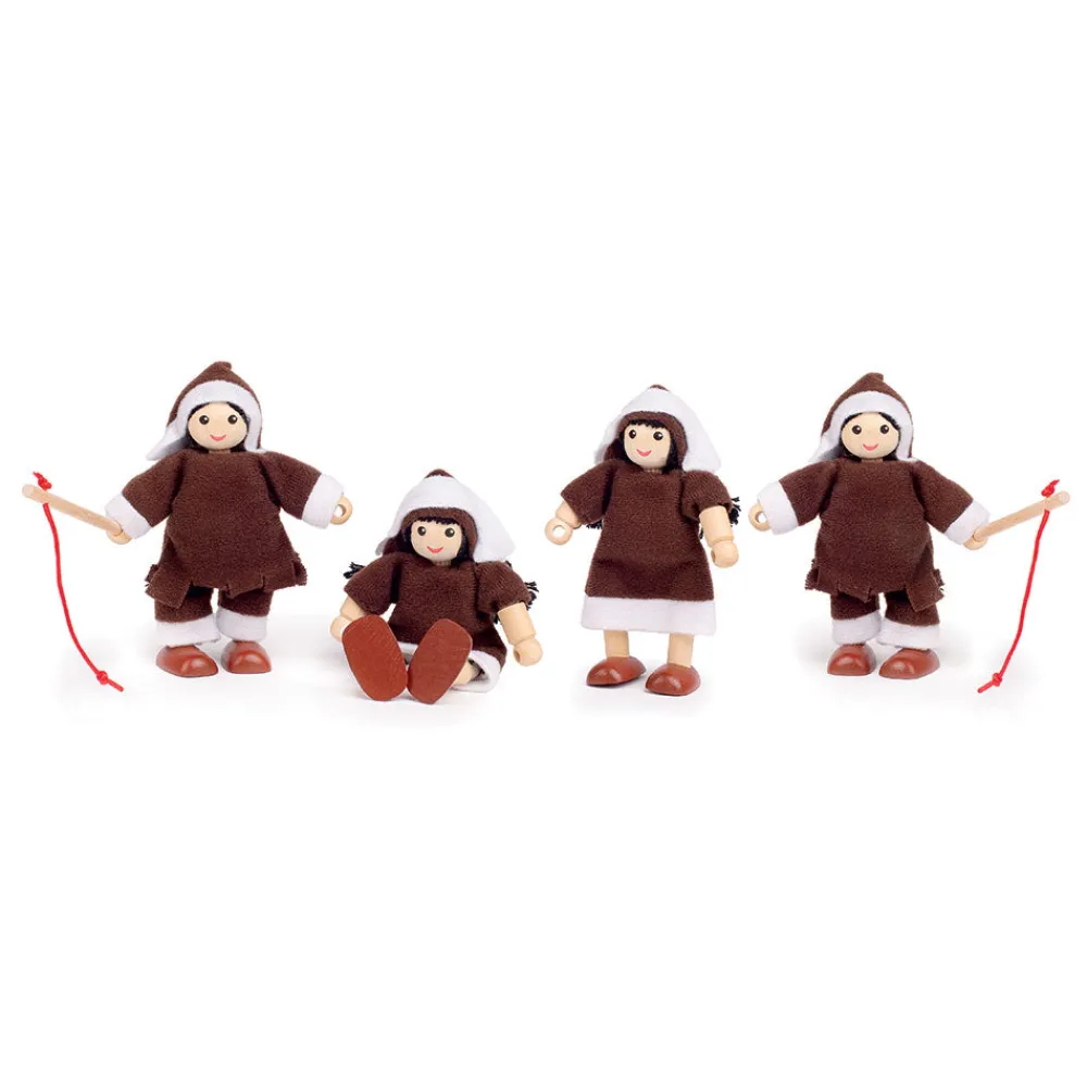 inuit_figures__pack_0.webp Online Inuit Figures (4 pack) Wooden Doll’s Houses | Gifts For 3 Year Olds