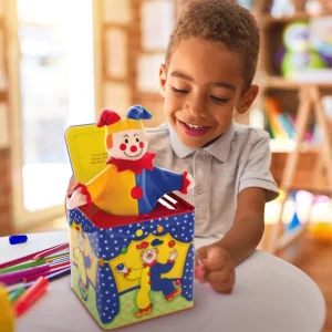New Jester Jack In Box Kids Kids Room Accessories | Activity Toys & Games