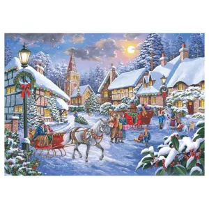 New Jingle Bells – 1000 Piece Jigsaw Puzzle Children's Wooden Puzzles