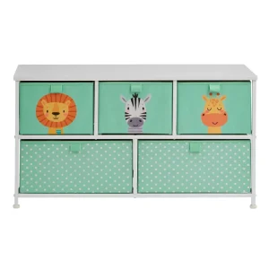 Online Jungle 5 Drawer Kids Storage Chest Kids Kid’s Furniture