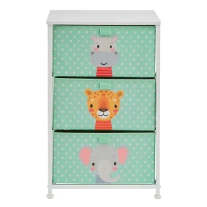Sale Jungle 3 Drawer Kids Storage Chest Kids Kid’s Furniture