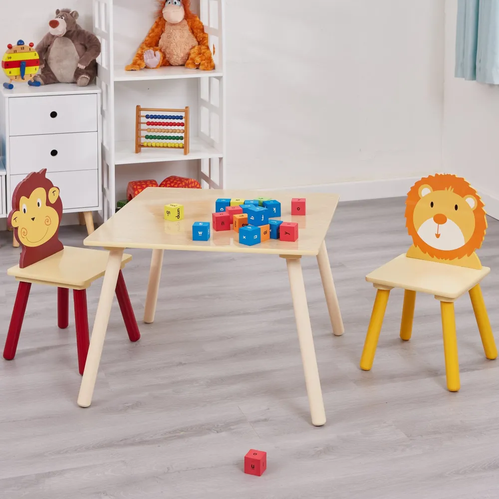 jungle_table_and_chair_se_1.webp Sale Jungle Table and Chair Set Kids Kid’s Furniture