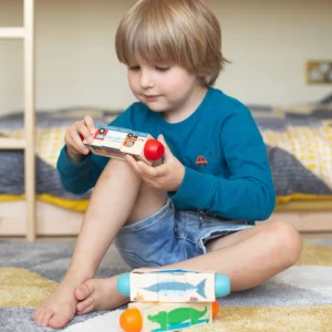 Sale Jungle Twist Blocks Wooden Puzzles And Activity Toys | Activity Toys & Games